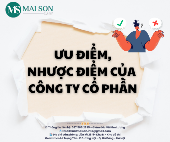 Ưu điểm, nhược điểm của công ty cổ phần