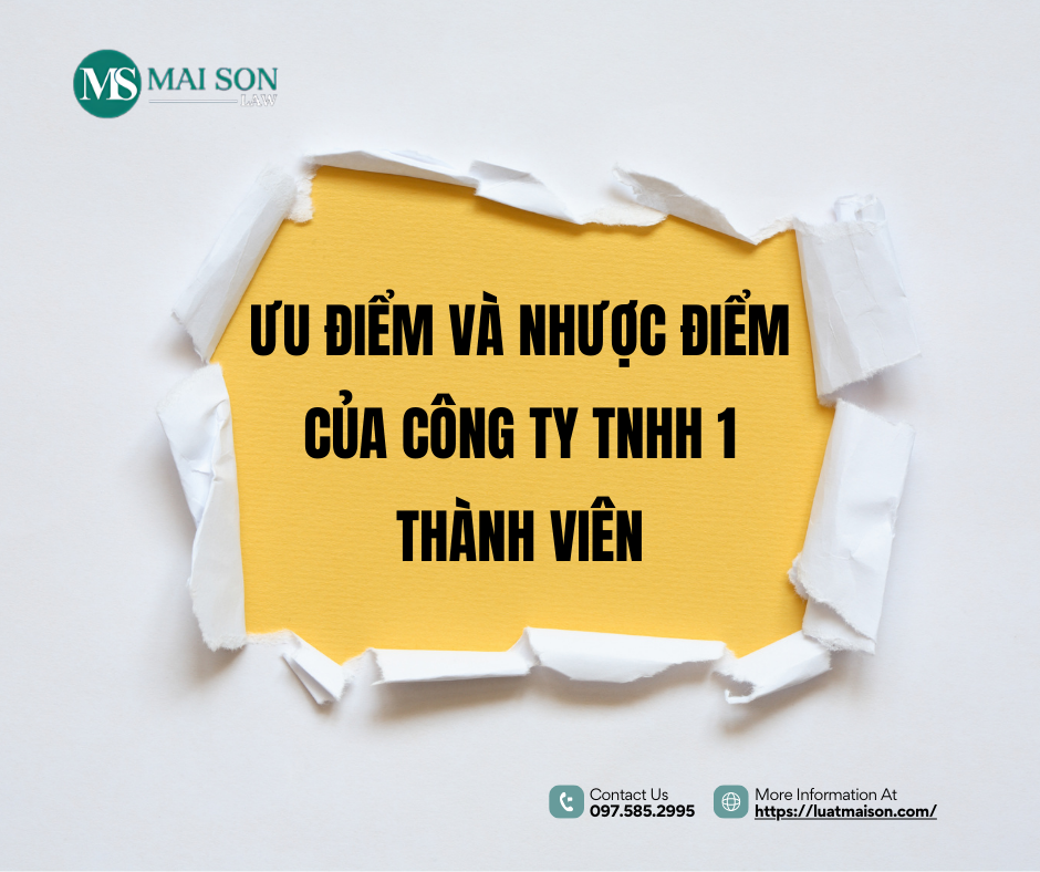 Ưu điểm và nhược điểm của công ty TNHH 1 thành viên