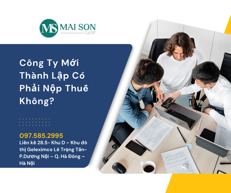 Công ty nộp thuế