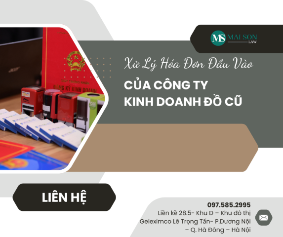 kinh doanh đồ cũ